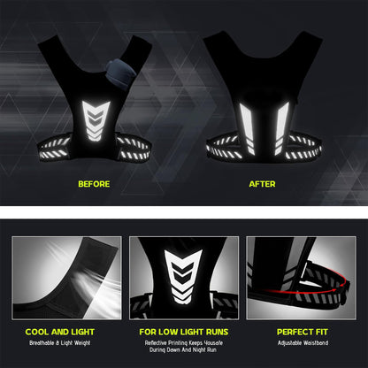Body-Hugging Running Vest