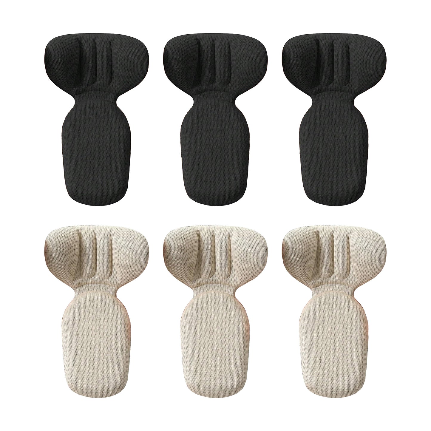 6 Pairs Heel Pads for Shoes – Soft Heel Grips for Loose Shoes, Anti-Slip Heel Cushions for Men & Women