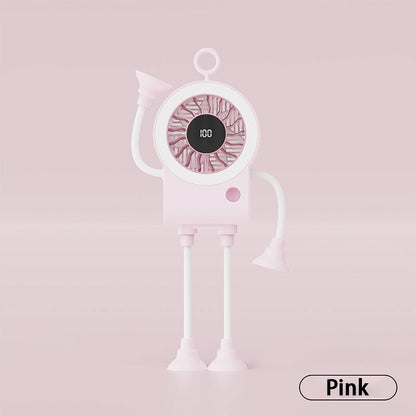 Poseable Alien Mini Fan with Suction Cup