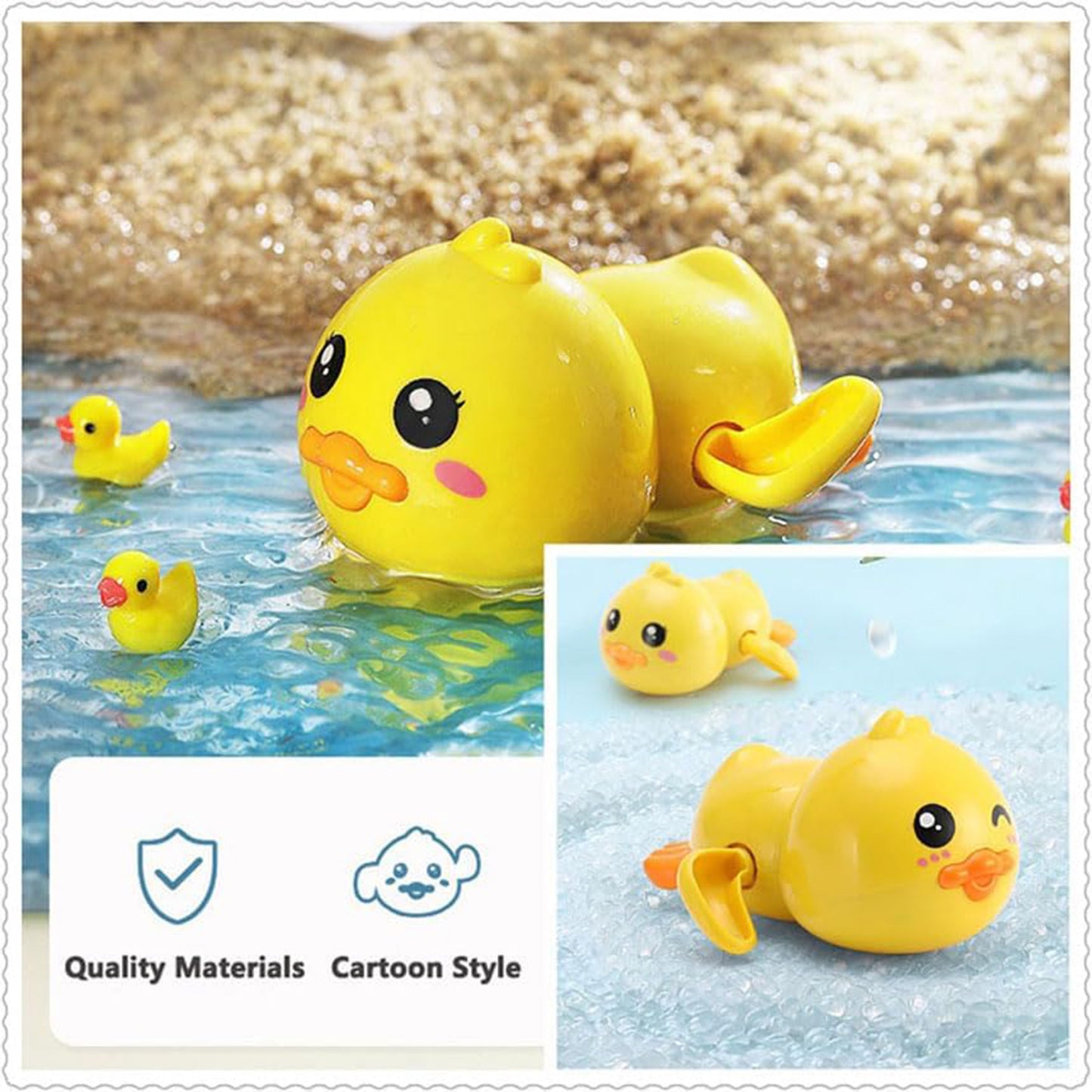 4 PCS Water Pool Toys for Toddlers 1 Year Old Girl Boy Gifts, Water Table Toys
