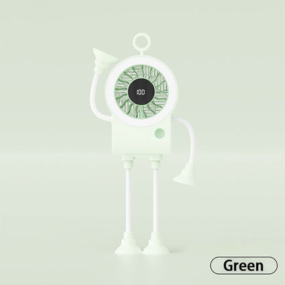 Poseable Alien Mini Fan with Suction Cup