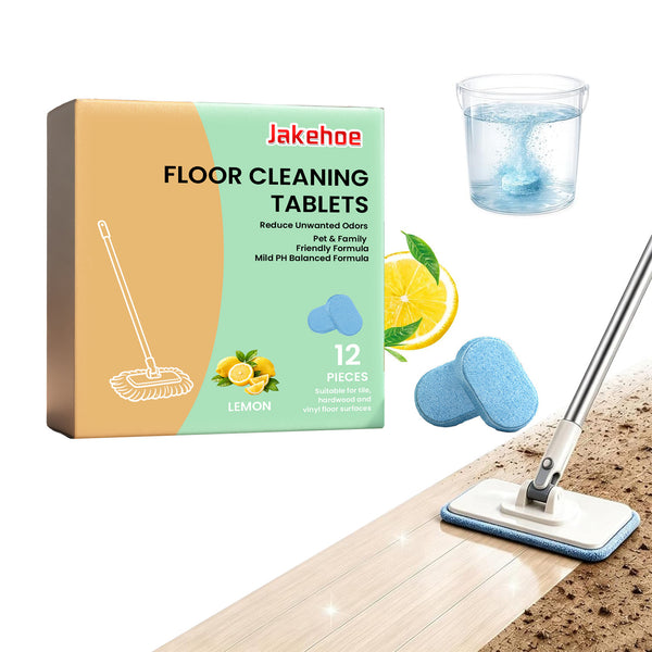12 Counts Floor Cleaning Tablets for Wood/Tile/Vinyl/Marble, Pet Friendly