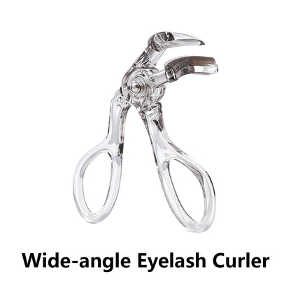 Wide Angle Eyelash Curler with Comb