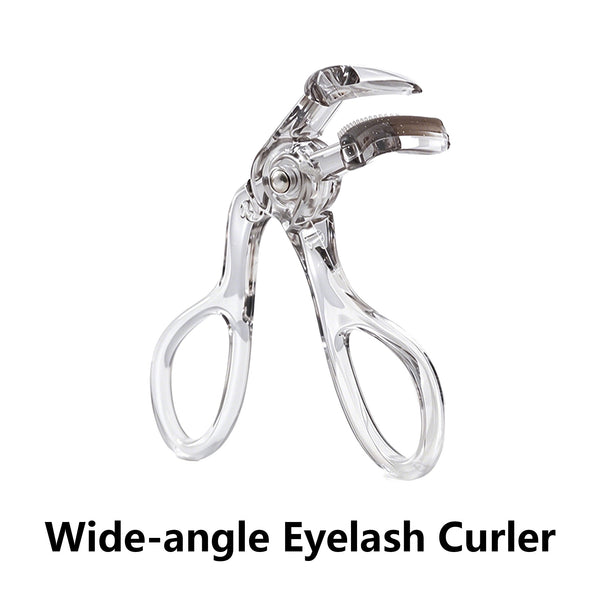 Wide Angle Eyelash Curler with Comb
