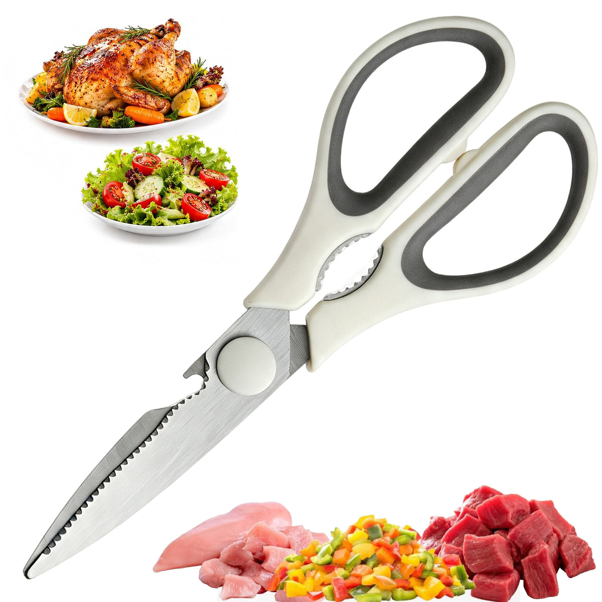 Detachable Multi-purpose Cooking Scissors