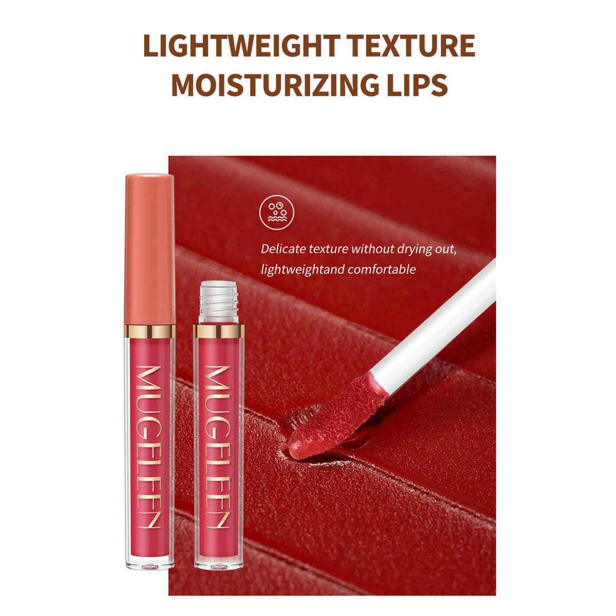 6Pcs Matte Liquid Lipstick Set Long Lasting Waterproof