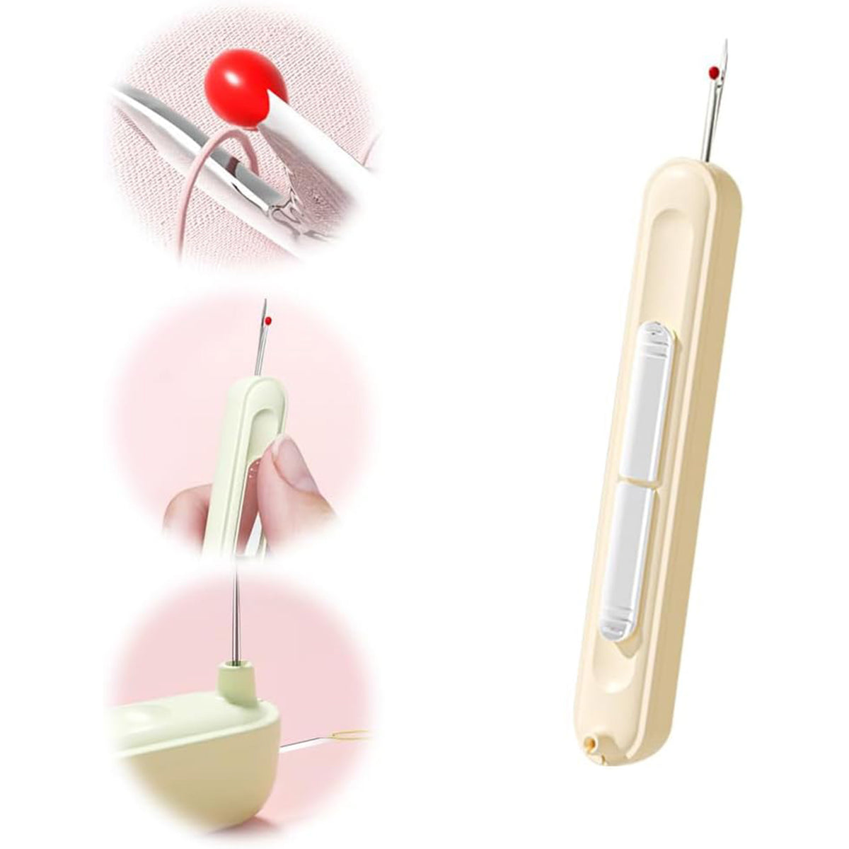 2 in 1 Needle Threader Seam Ripper Tool