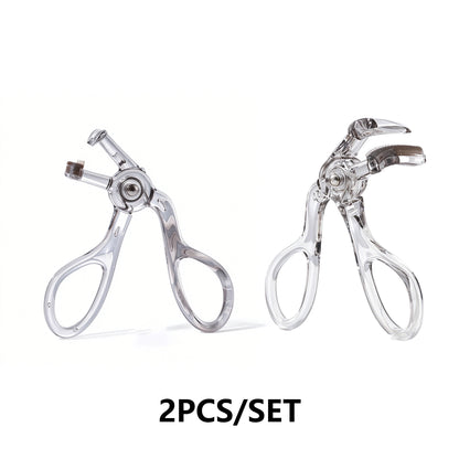 Wide Angle Eyelash Curler with Comb