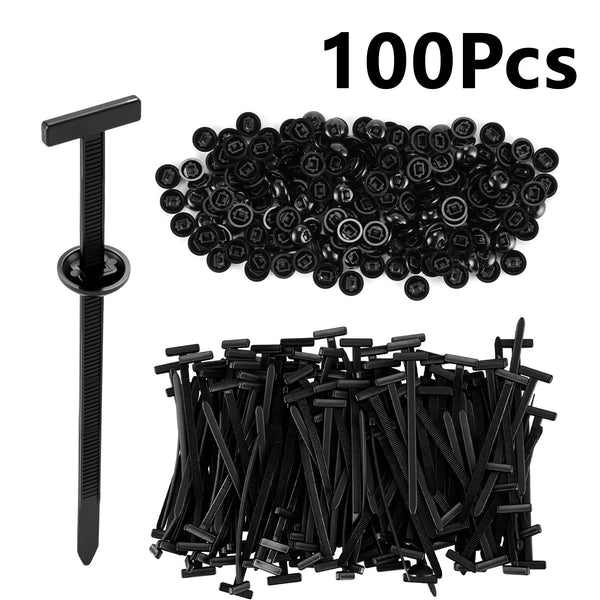 100 Pcs Cable Tie Buckle - Heavy Duty Self-Locking  Zip Ties for Car Daily Repair