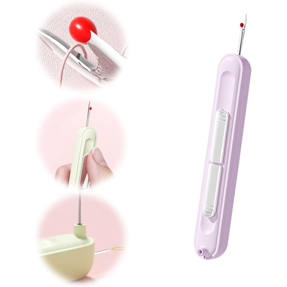 2 in 1 Needle Threader Seam Ripper Tool