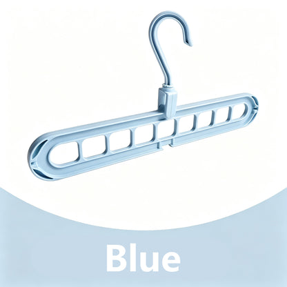 9 Space-Saving  Heavy-Duty PP Plastic Tiered Hanger