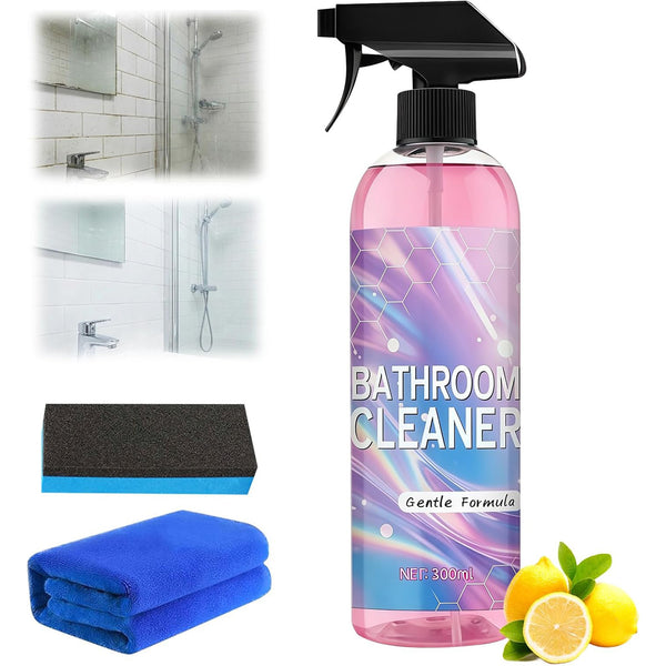 Bathroom Descaler Foam Cleaner for Sink Tub Floor Tile (10.58 oz)
