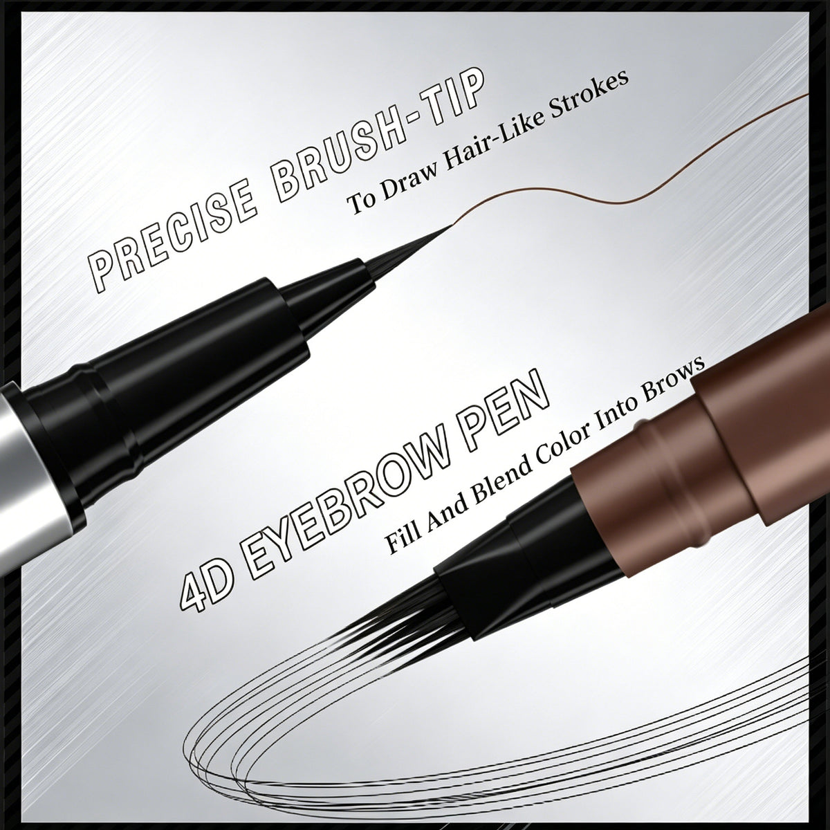 Natural 4D Waterproof Liquid Eyebrow Pencil