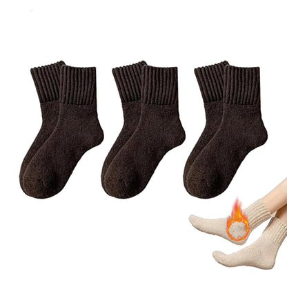 Winter Soft Thermal Cotton Knit Socks