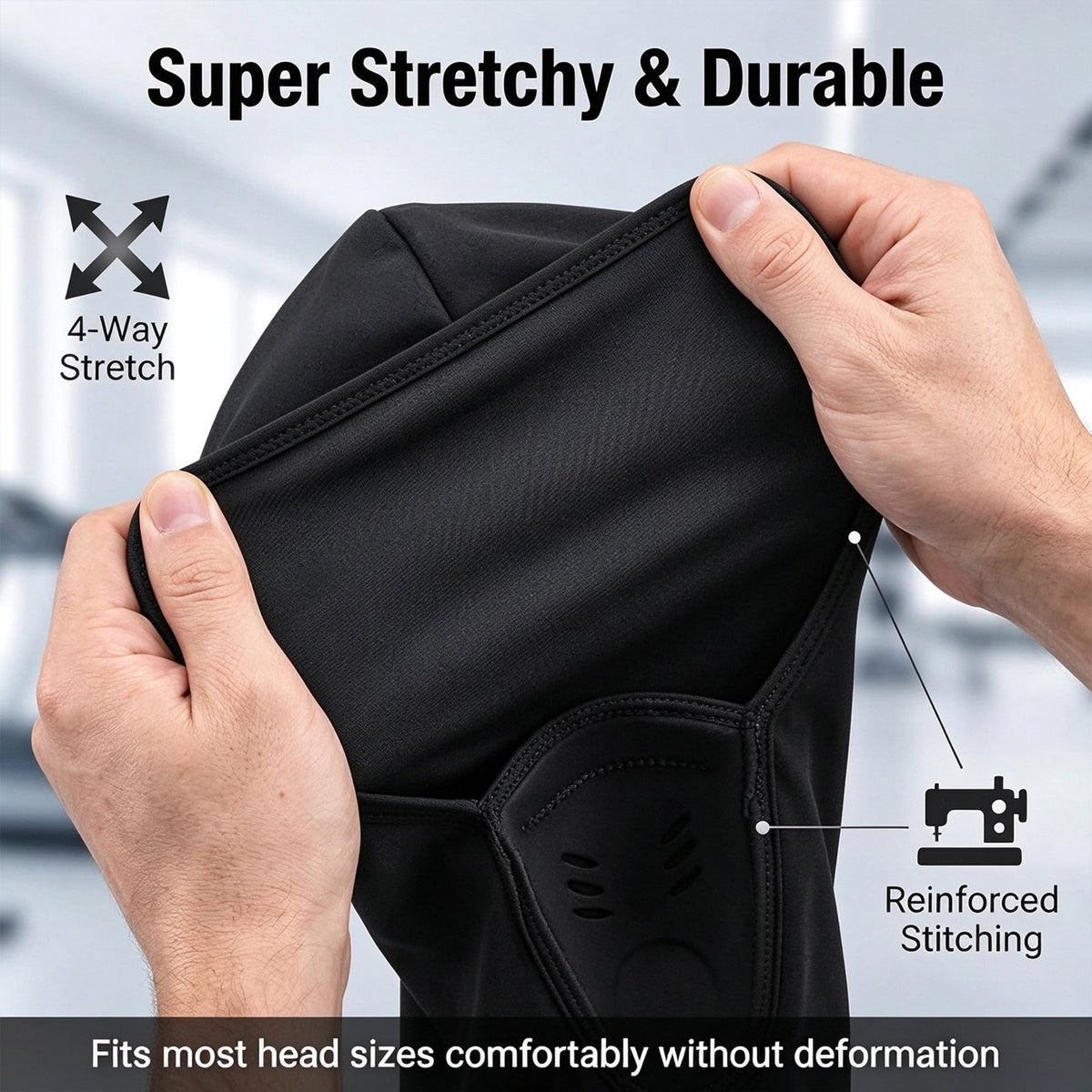Winter Rider Warm Anti-Haze Balaclava Full Face Mask