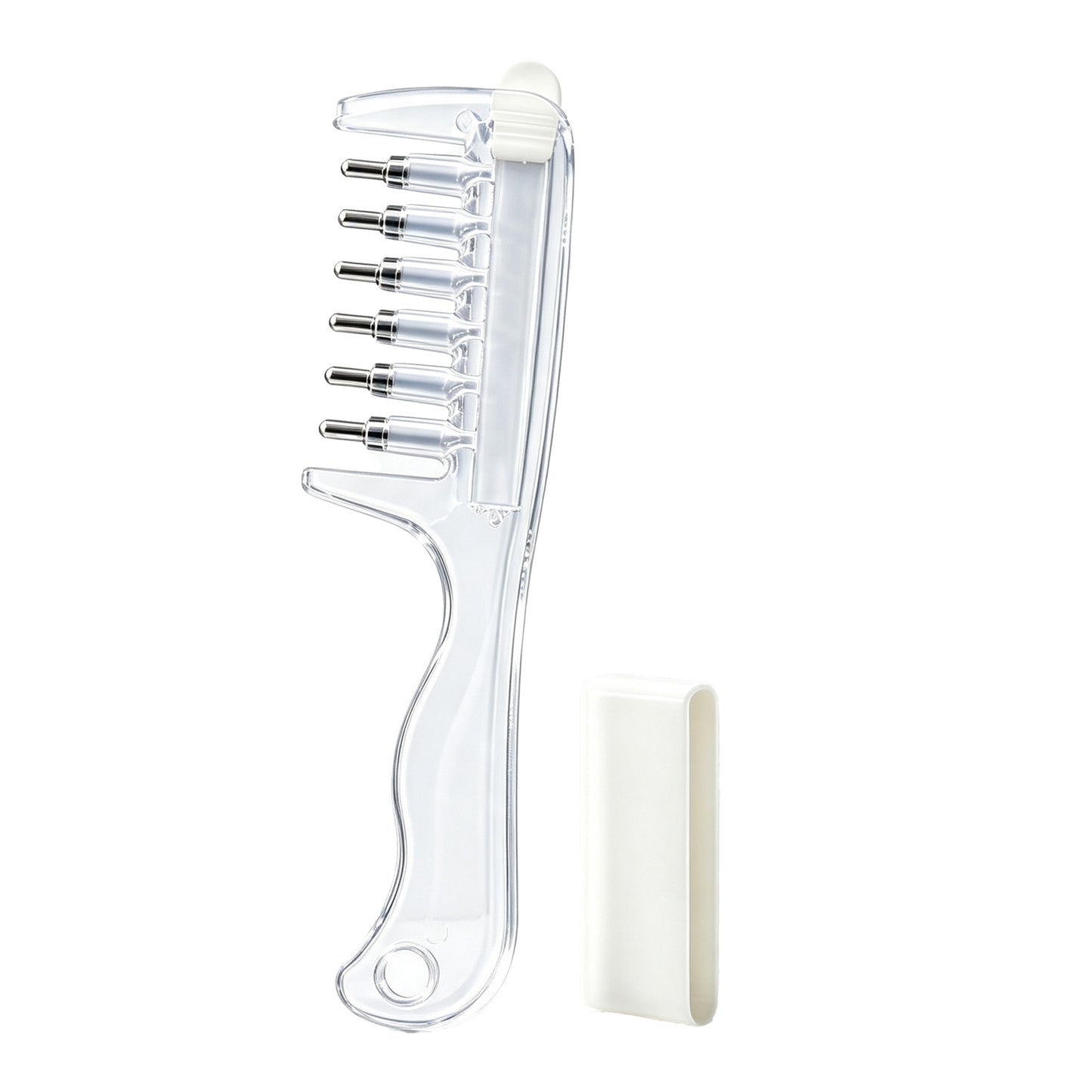 Precision Portable Hair Oil Applicator—Roller-Ball Massage Comb
