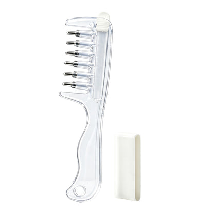 Precision Portable Hair Oil Applicator—Roller-Ball Massage Comb
