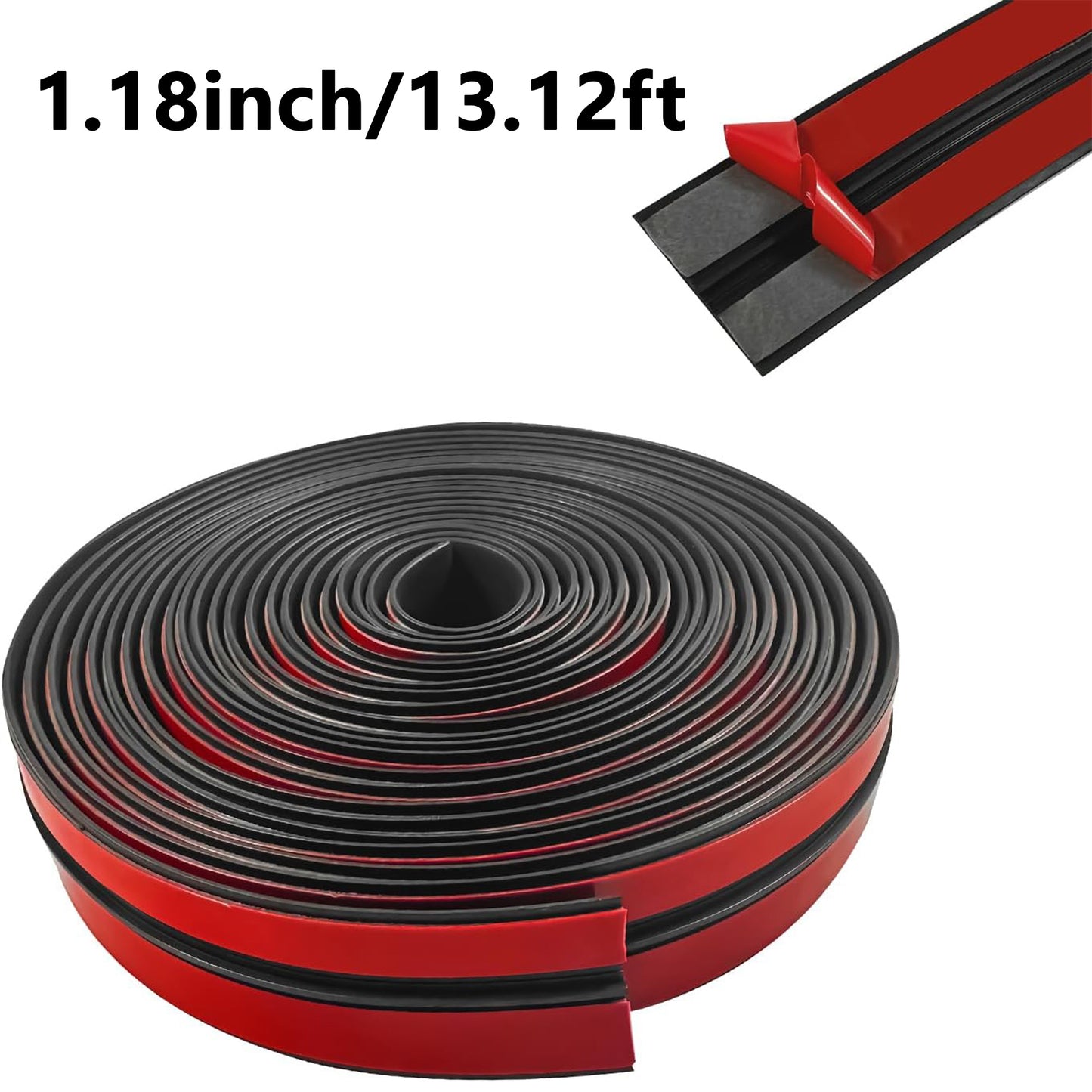 T-Shape Sealing Strip for Car Windshield, Front/Rear Trim