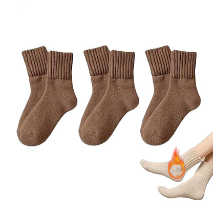 Winter Soft Thermal Cotton Knit Socks