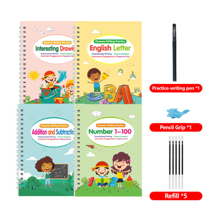 5 Reusable Magic Writing Book