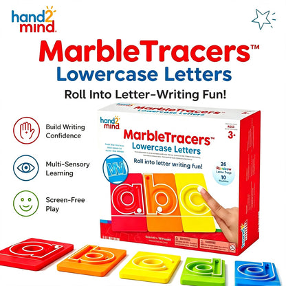 26 Letter Tracing Trays for Classroom, Handwriting Practice