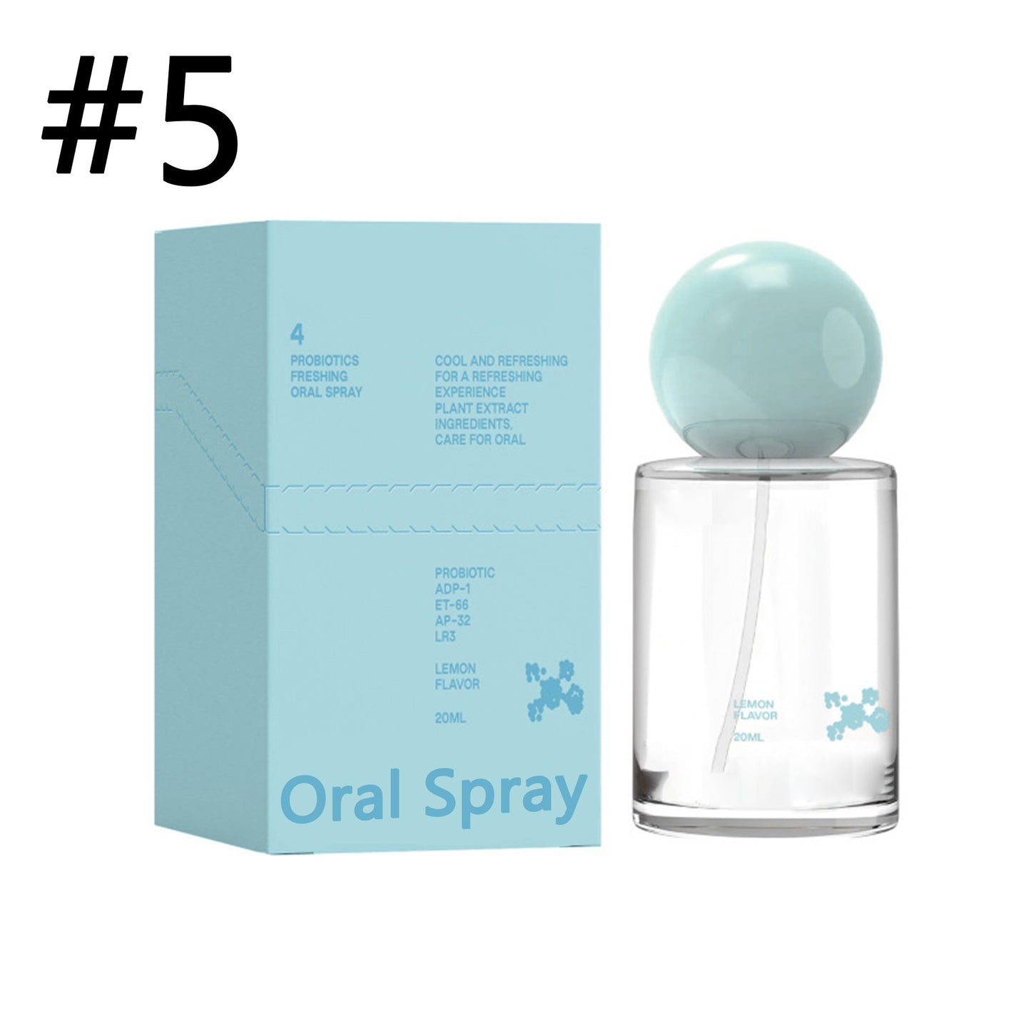 Probiotic Oral Spray – Long-lasting Fresh Breath – Portable Size (20 ml / 0.68 fl oz)
