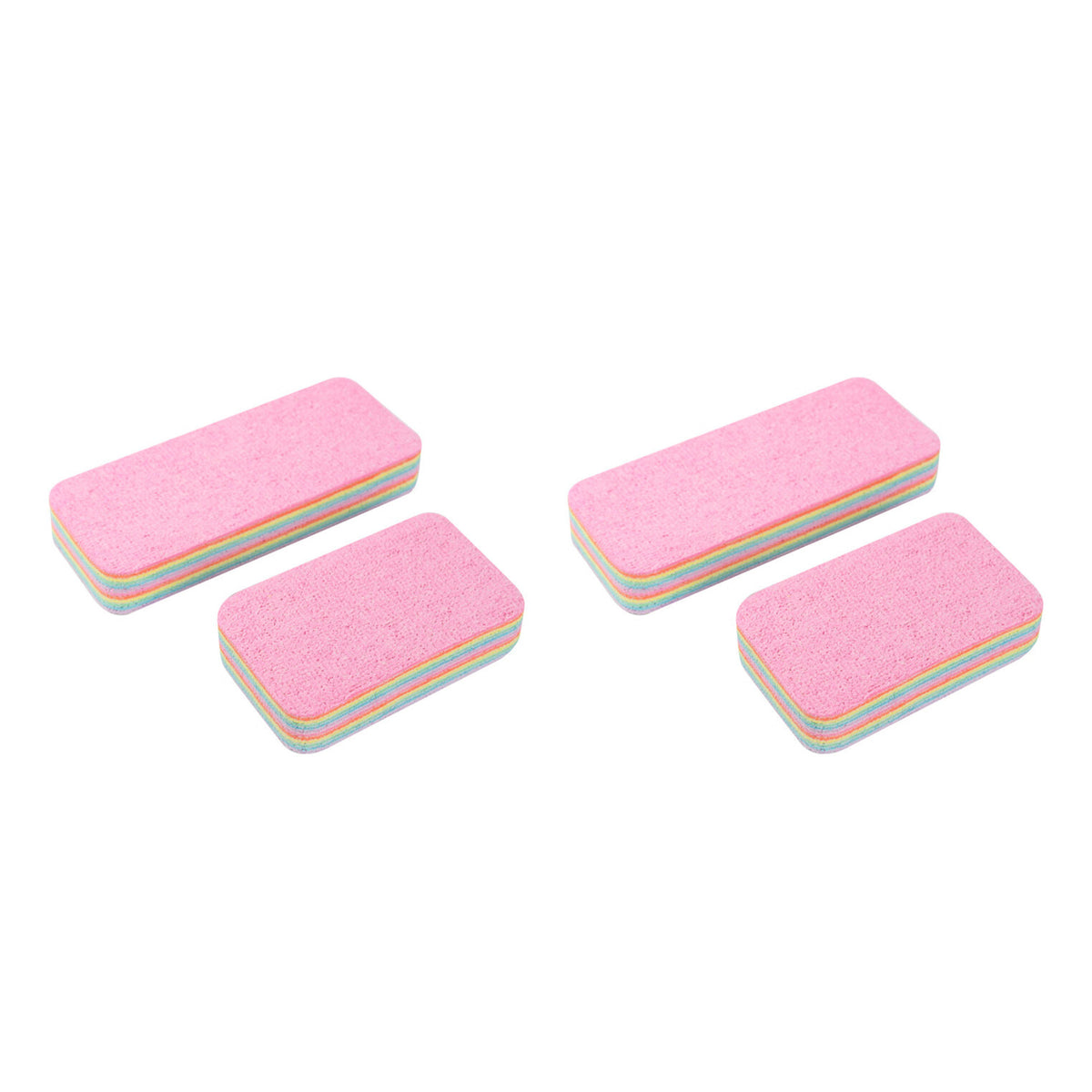 Peelable 12-Layer Rainbow Cleaning Pads