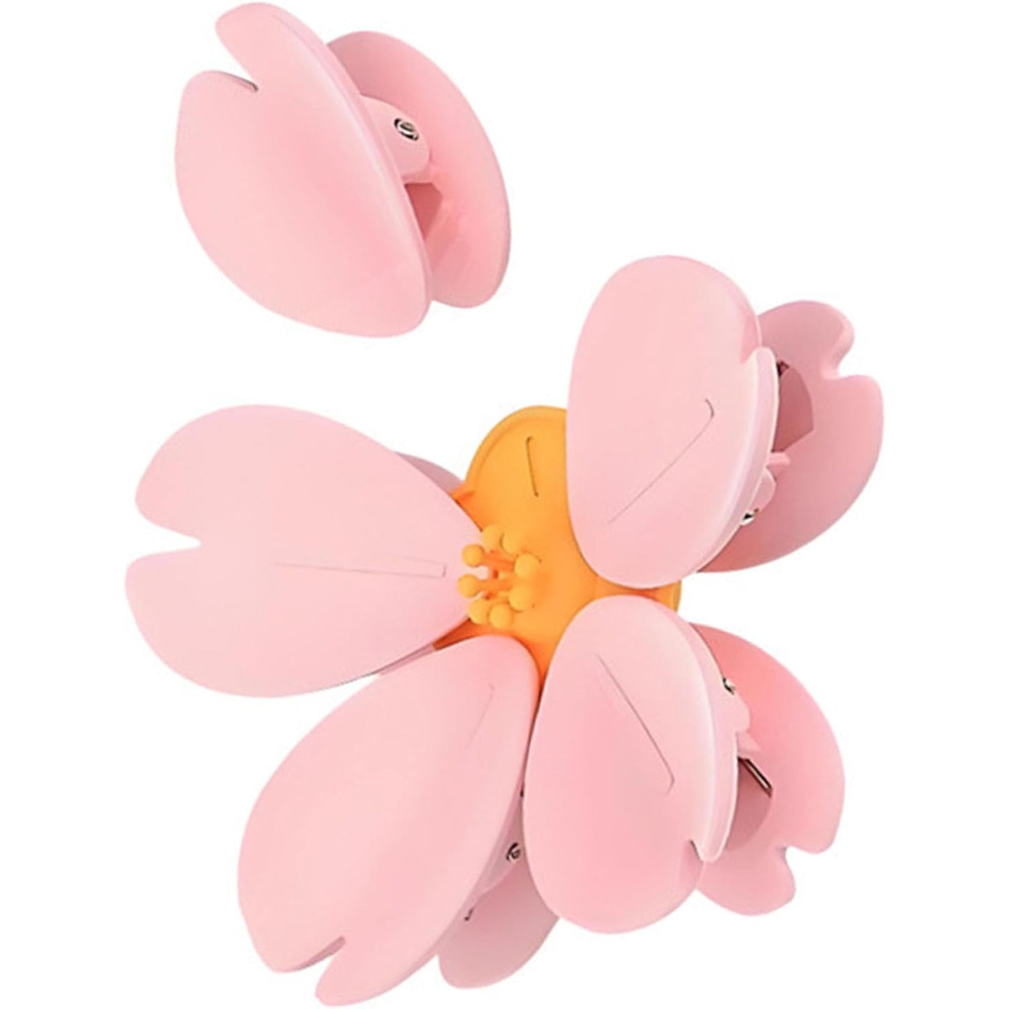 Magnetic Bag Clips, Pink Sakura Food Sealing Clip for Kitchen, Decorative Fridge Magnets
