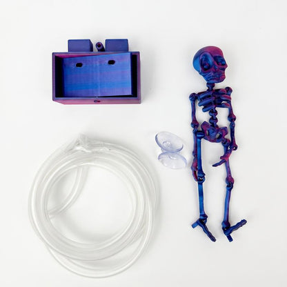 Skeleton Shape Fish Aquarium Decor - Poseable Limbs