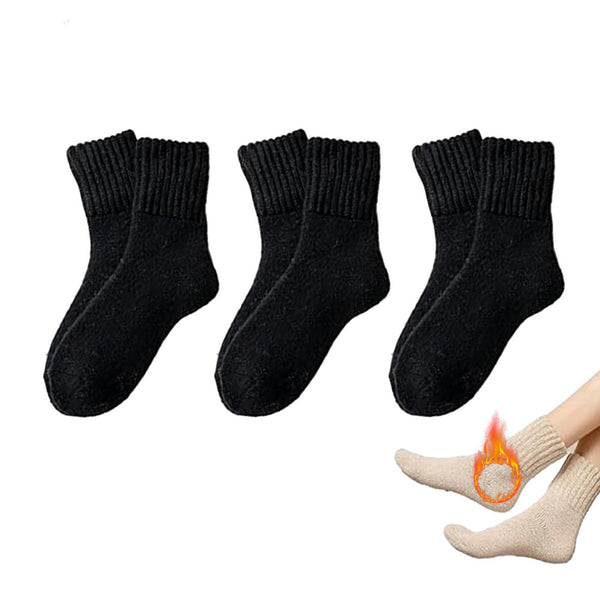 Winter Soft Thermal Cotton Knit Socks