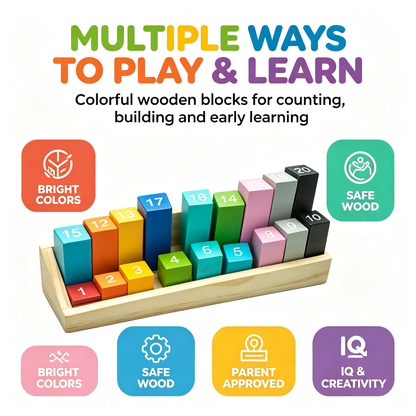 Montessori Wooden Building Blocks – Unlocking Your Child's Mental Potential