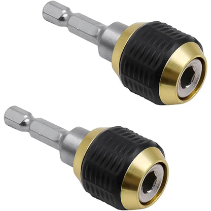 2Pcs Self-locking Drill Bit Holder