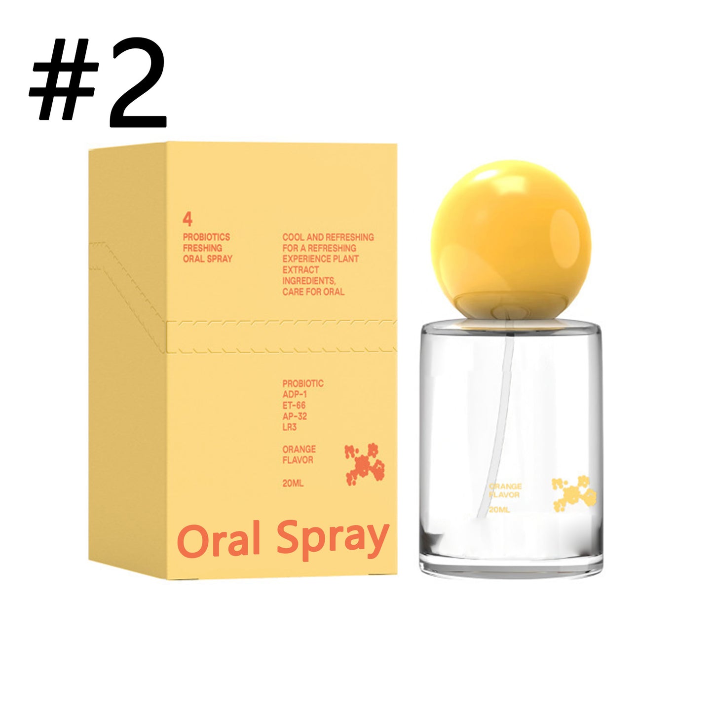 Probiotic Oral Spray – Long-lasting Fresh Breath – Portable Size (20 ml / 0.68 fl oz)