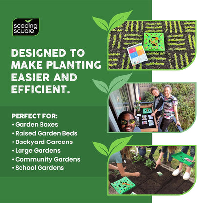 Spacer Tool for Bigger Harvests, Organized Plants & Fewer Weeds
