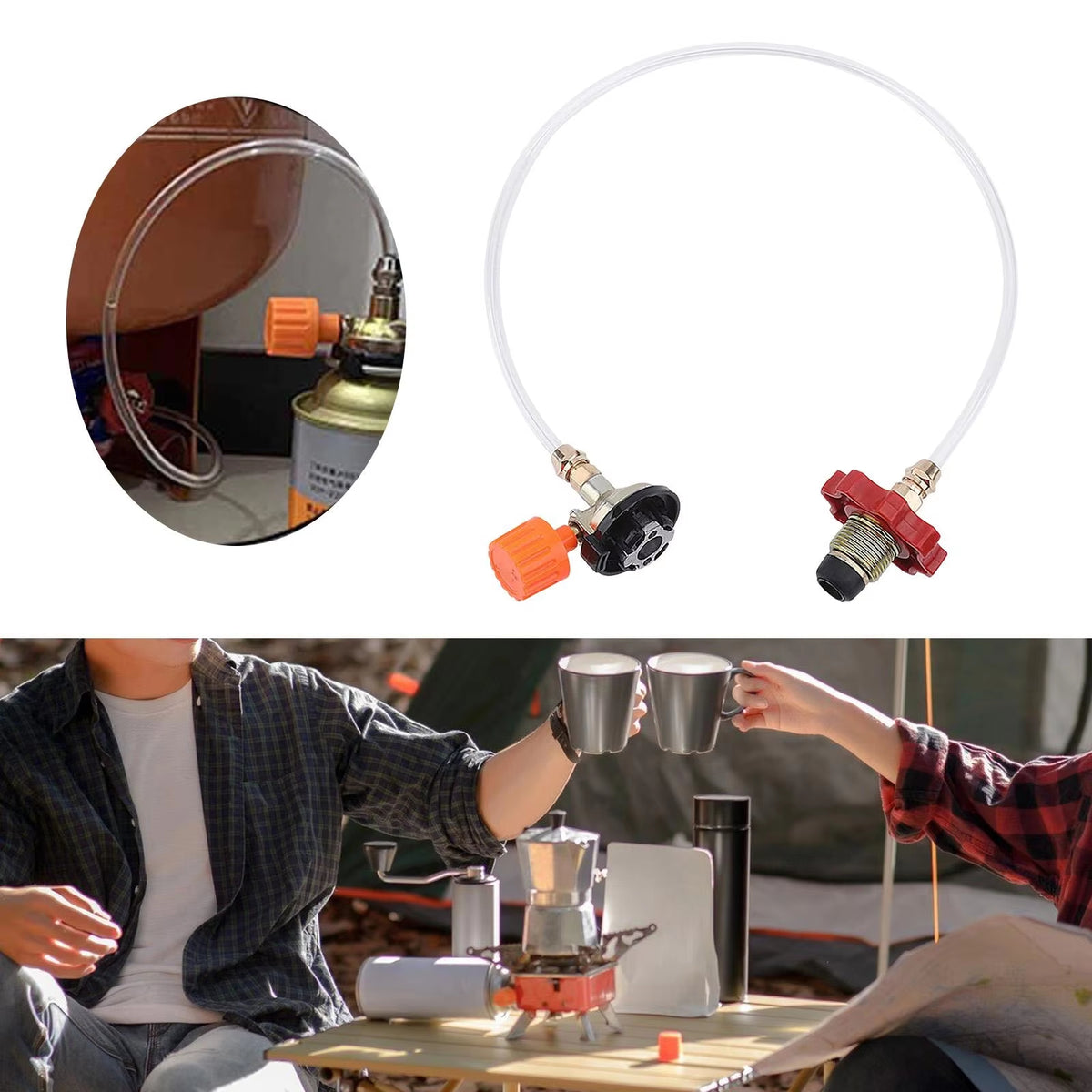 Widespread Canister Converter for Camping