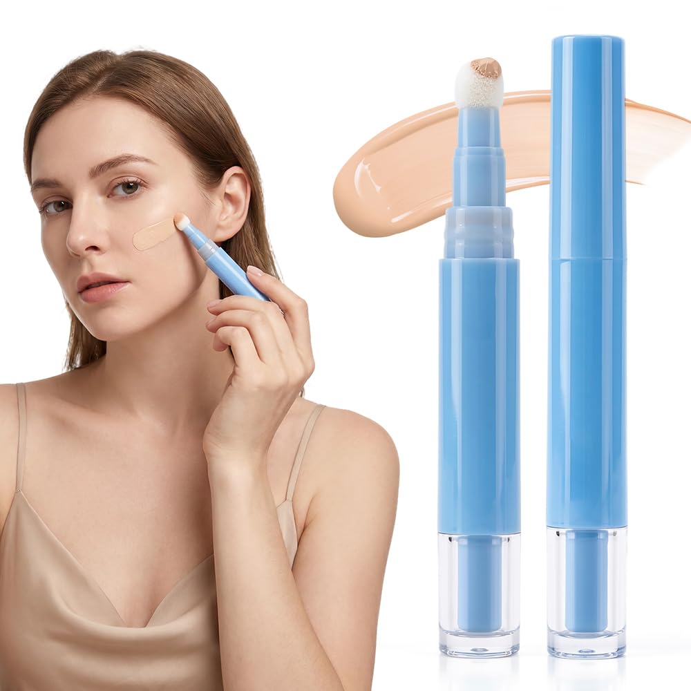 2 in 1 Concealer & Foundation Pen for Blemishes and Under Eye Circle