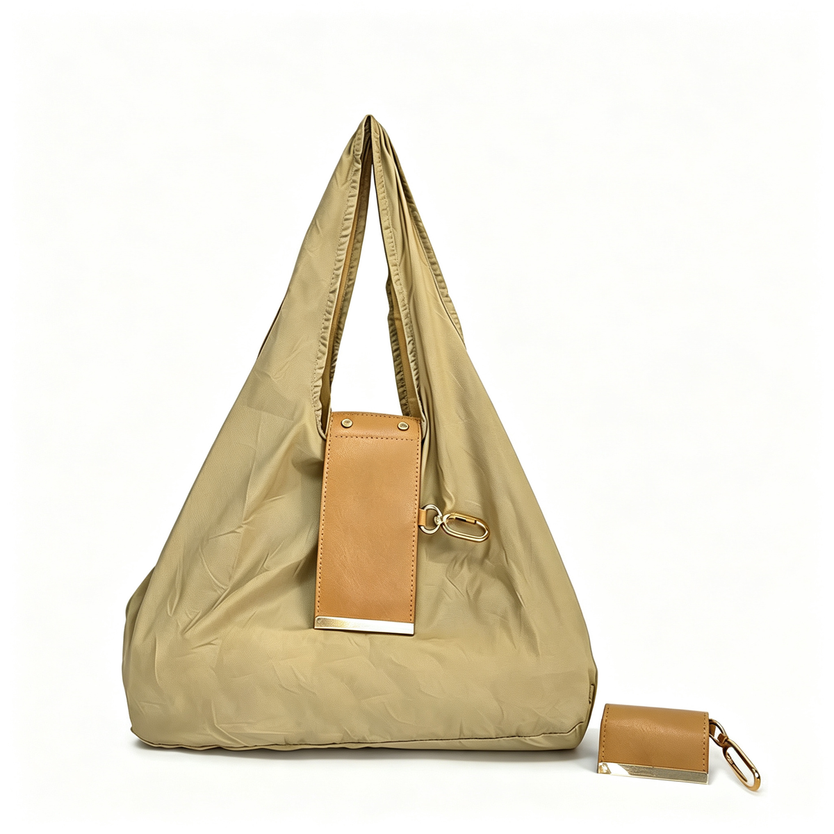 Foldable Keychain Tote Bag