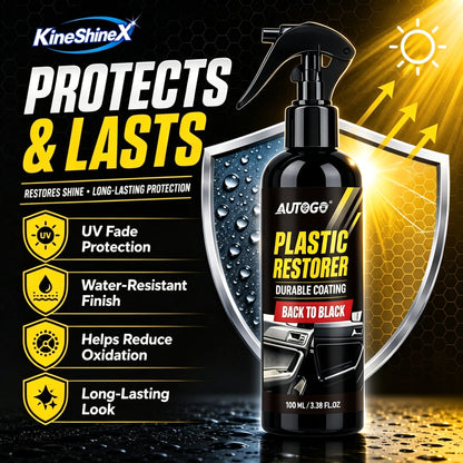 Plastic Restorer for Cars UV Protection Plastic Coating