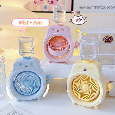 Rechargeable Mini Hydrating Mist Fan