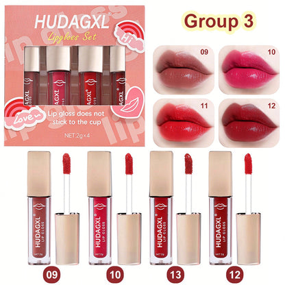 Non-fading Moisturizing Liquid Lip Gloss Set