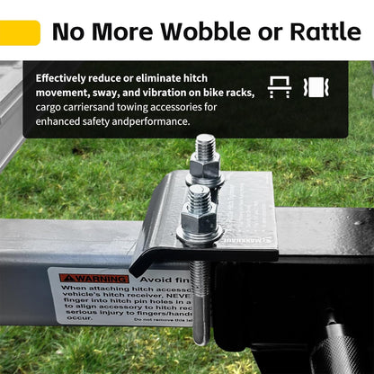 Heavy Duty Hitch Clamp for 1.25" and 2" Receivers