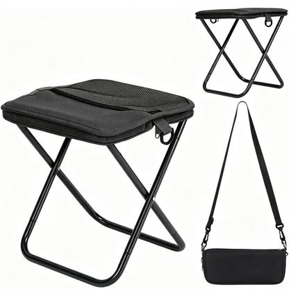 Collapsible Stool Folding Stool for Fishing Hiking