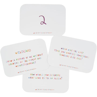 WE'RE NOT REALLY STRANGERS Kids Edition Card Game - 150 Conversation & Activity Cards for Kids, Adults, & Teens