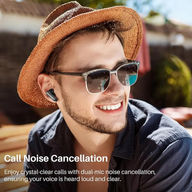 Wireless Bluetooth Headphones - Touchscreen ANC HiFi Sound Quality Headphones