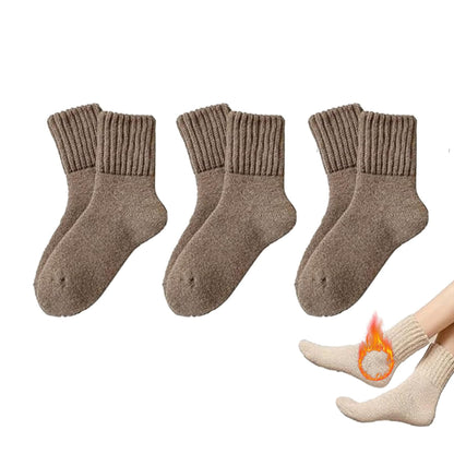 Winter Soft Thermal Cotton Knit Socks