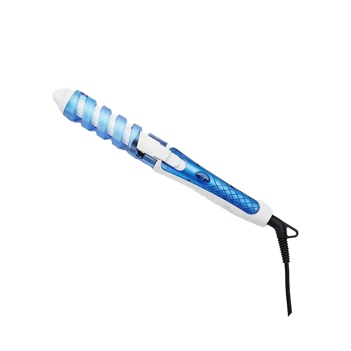 Spiral Hair Curler and Crimper for Hairstyling