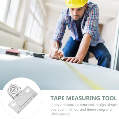 Measuring Tape Clip – Strong Stainless Steel Holder for Accurate, Easy Positioning & Reading