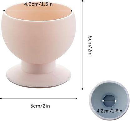 Set of 4 Silicone Spherical Door Knob Covers – Wall Protection Bumpers
