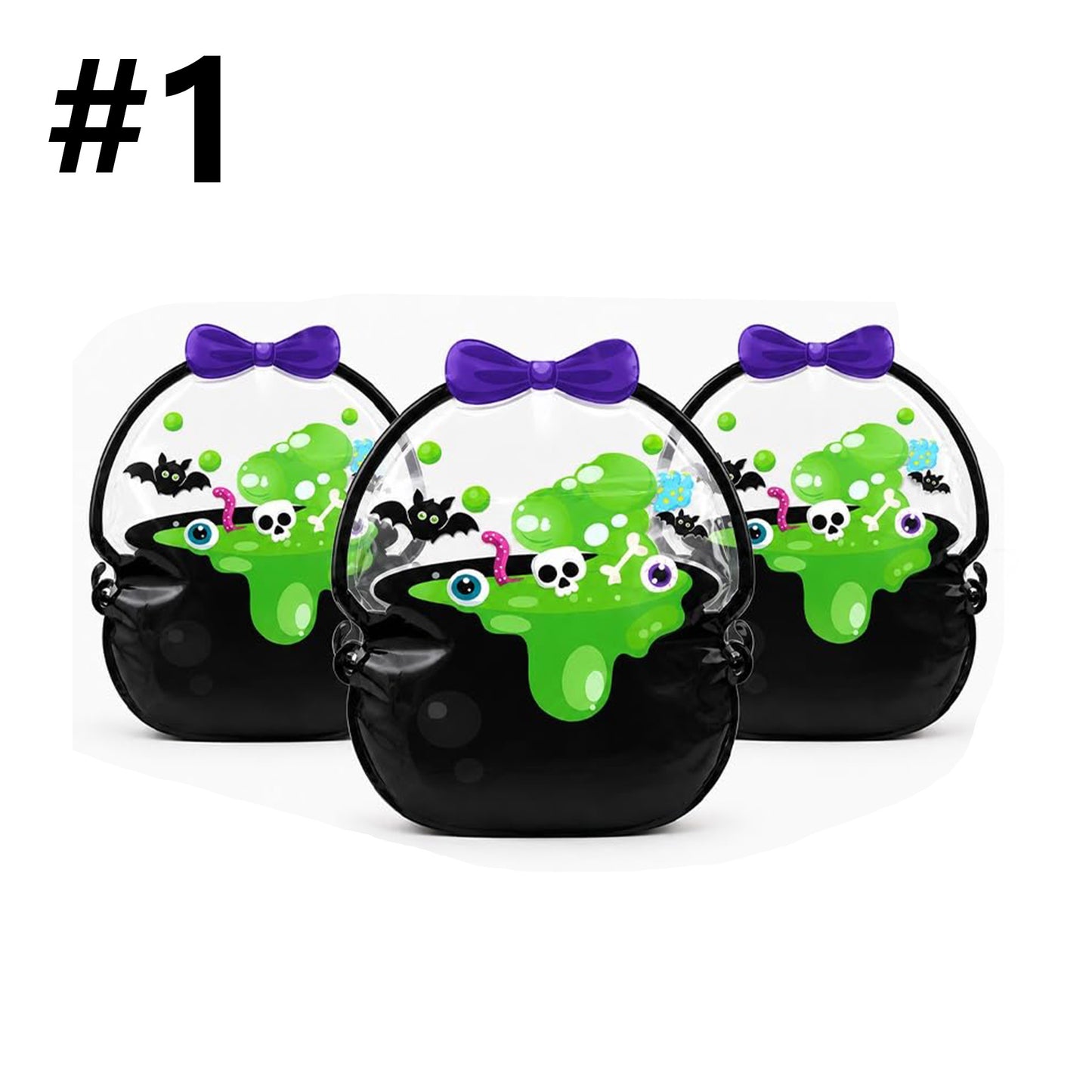 24 PCS Halloween Resealable Treat Candy Bags