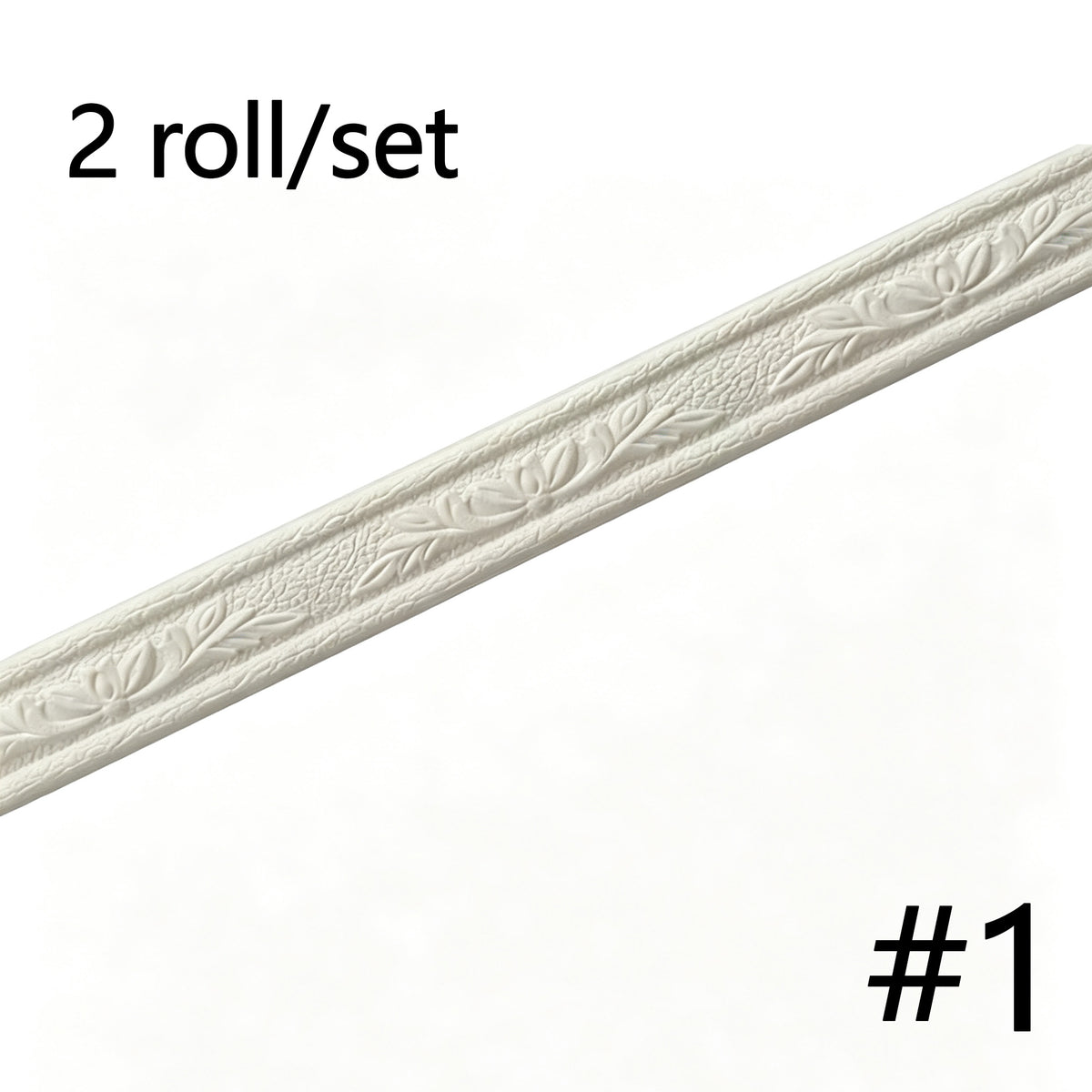 Self Adhesive Flexible Foam Molding Trim Wallpaper Border